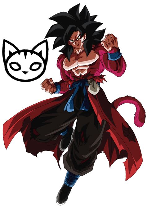Xeno Goku Super Saiyan 4 By Thetabbyneko On Deviantart Personajes
