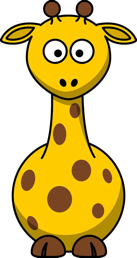Clipart Cartoon Giraffe Png
