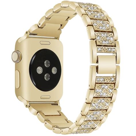 For Apple Watch Band 40mm 44mm 38mm 42mm Women Diamond Band For Apple Watch Series 4 3 2 1