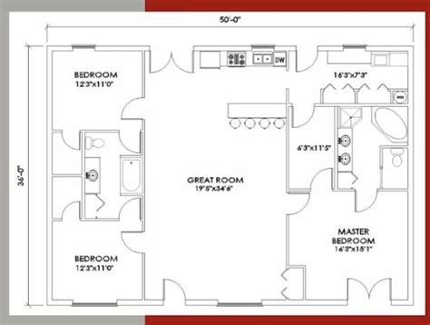 1800 Sq Ft Great Rooms Building Plans Floor Plans