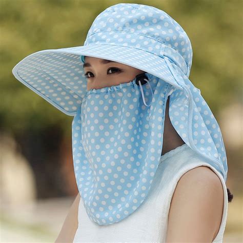 Summer Female Cover Face Hat Sun Protection Against Ultraviolet