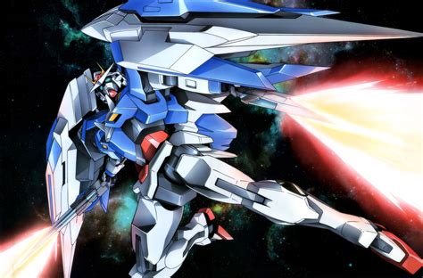 Mobile Suit Gundam 00 4k Ultra Hd Wallpaper Background Image 6496x2480