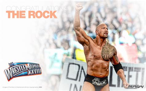 The Rock Wrestlemania Wwe Wallpaper 30444128 Fanpop