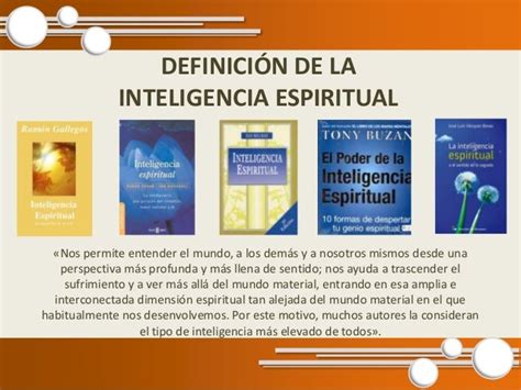Inteligencia Espiritual PresentaciÓn