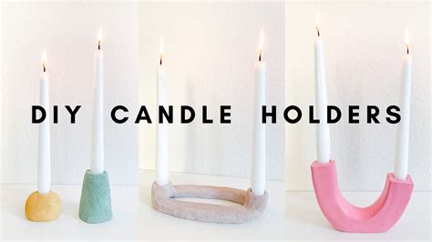 3 Diy Candlestick Or Tapered Candle Holders 🕯️ West Elm And Designer