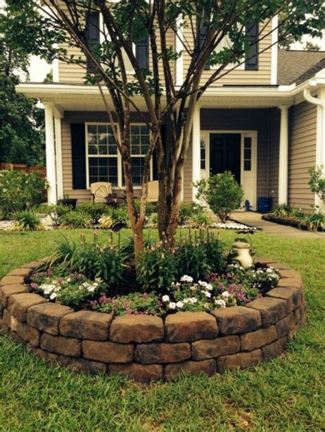 Landscape Perfection 15 Stunning Ideas For Decorating Around Trees