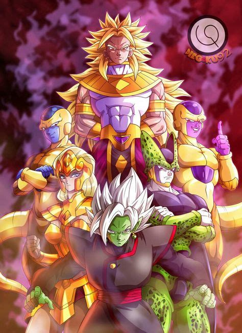 Wow A Team Of Villains From Dbs With Images Dragon Ball