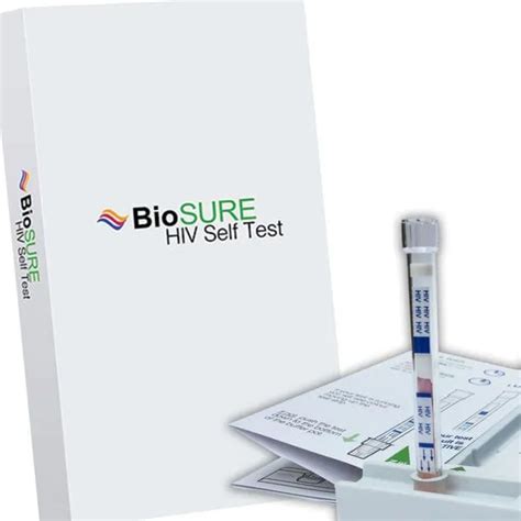 Biosure Hiv Self Test Testar Enkelt Om Du är Smittad