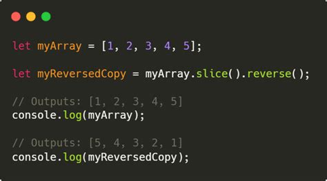 Reverse An Array Javascript Modern Javascript Blog