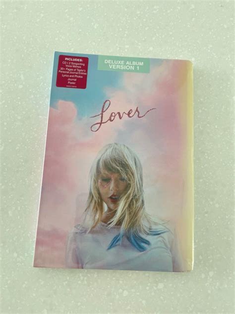 Taylor Swift Lover Deluxe Album Version 1 Hobbies And Toys Music