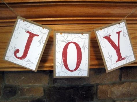 Items Similar To Joy Holiday Banner On Etsy