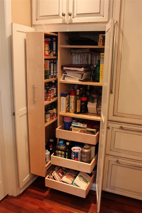 Custom Pantry Storage With Rollouts And Pullout Pantry Remodel Smart