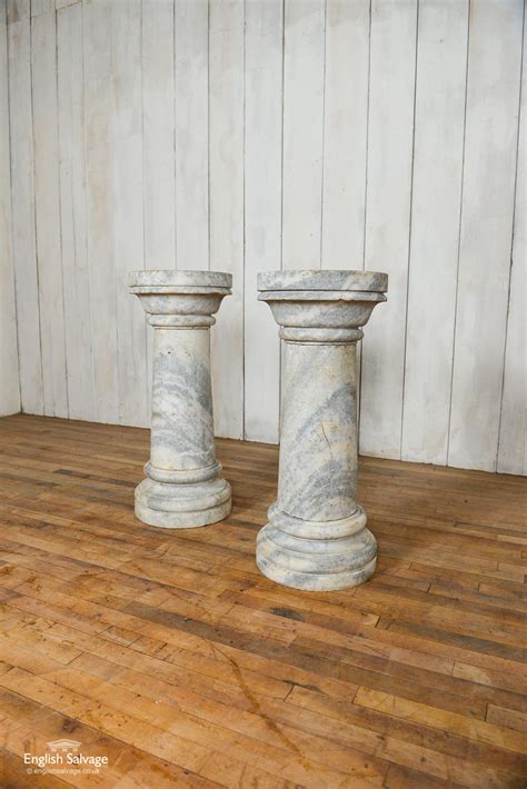 Antique Solid Marble Pillarsplinths