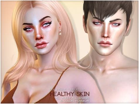 The Sims Resource Ps Healthy Skin By Pralinesims • Sims 4 Downloads