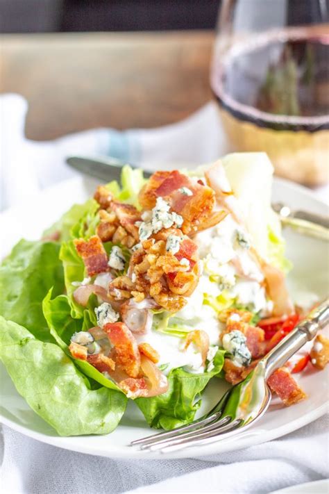.salad recipes on yummly | strip steak salad with parmesan broiled tomatoes, spring greens and strip steak salad, sizzling asian steak salad. The Best Wedge Salad | An Easy Steakhouse Style Wedge Salad Recipe