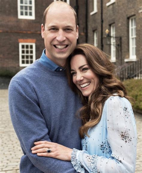 the duke and duchess of cambridge are delighted to share two new portraits to celebrate their