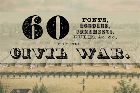 Gods of war by iconian fonts. 60 Fonts from the Civil War Era ~ Display Fonts on ...