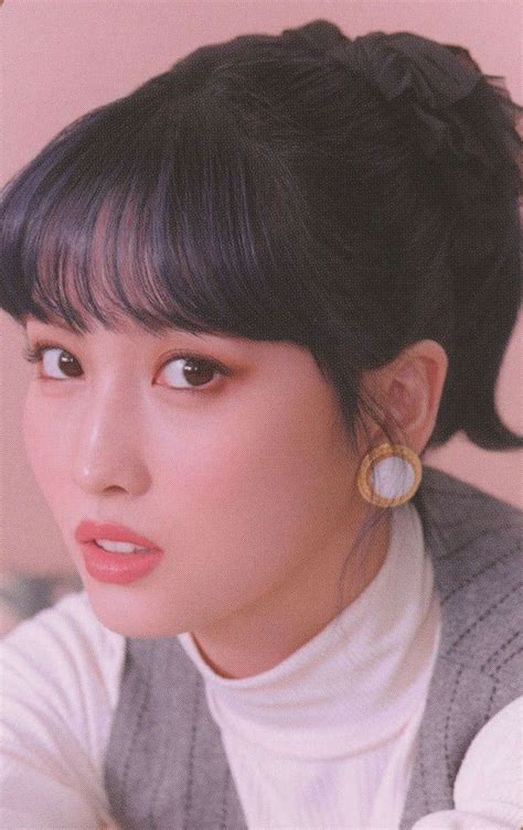 Momo Eyes Wide Open Preorder Photocard Retro Ver Twice Jyp Twice