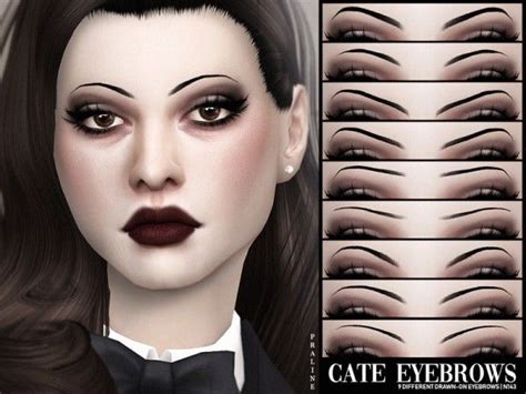 Cate Eyebrows N143 By Praline Sims For The Sims 4 Spring4sims Sims
