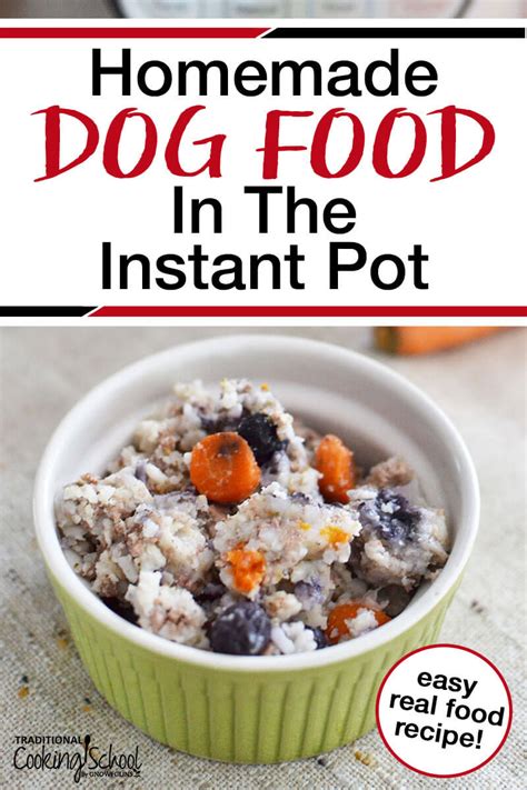 It's limited in ingredients while providing a bevy of nutrients for your dog. 19 Instant Pot Dog Food Recipes You Can Make Easily - WowPooch