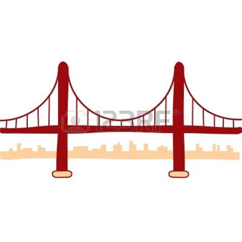 Golden Gate Bridge Illustration Stock Photo - 2733431 | Golden gate bridge painting, Bridge ...