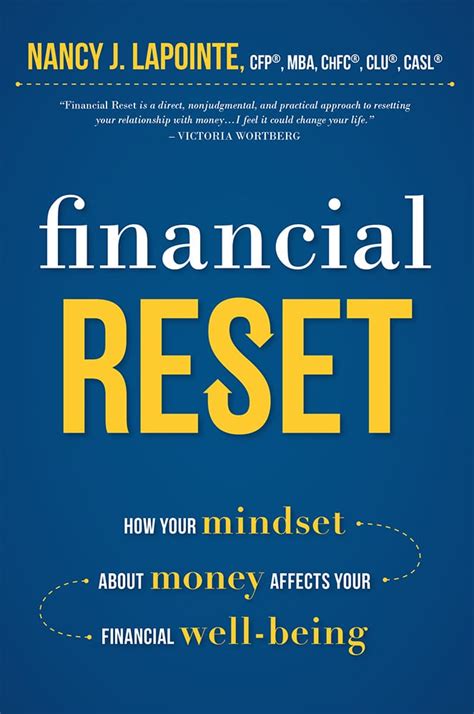Rich dad, poor dad by robert t. Nancy J. LaPointe's "Financial Reset:" Managing your Money ...
