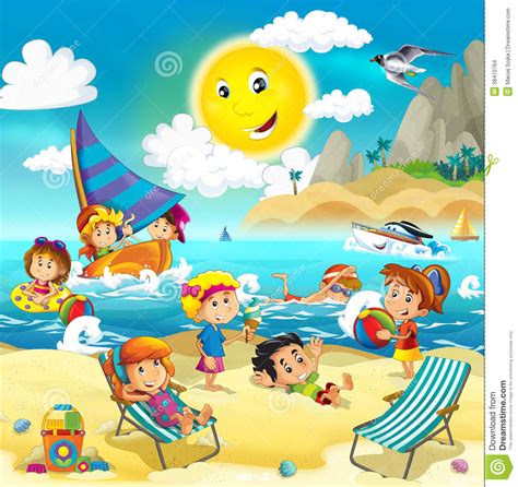 Children On Beach Clipart 10 Free Cliparts Download Images On