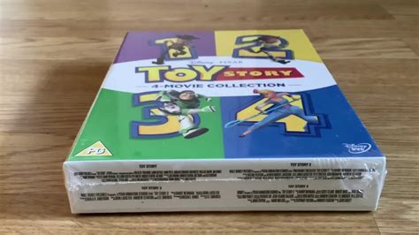 Toy Story 1 4 Box Set Uk Dvd Unboxing Youtube