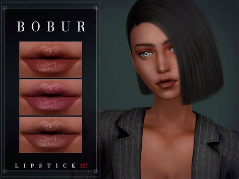 Sims 4 Lipstick 127 By Bobur3 At Tsr The Sims Book
