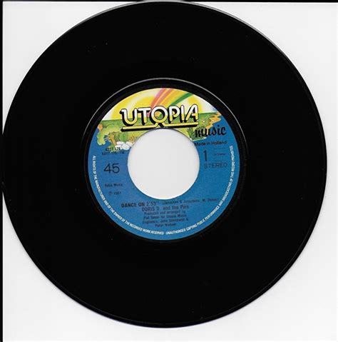 Doris D And The Pins Dance On D Vinyl On 45
