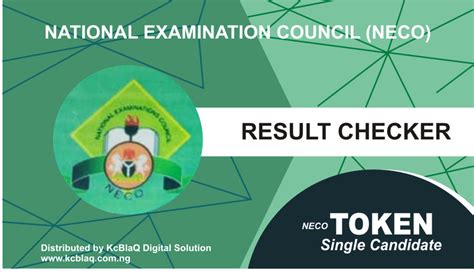 Neco Result Checker Exam Cards And More