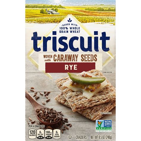 Nabisco Triscuit Rye with Caraway Seed Crackers, 8.5 Oz. - Walmart.com