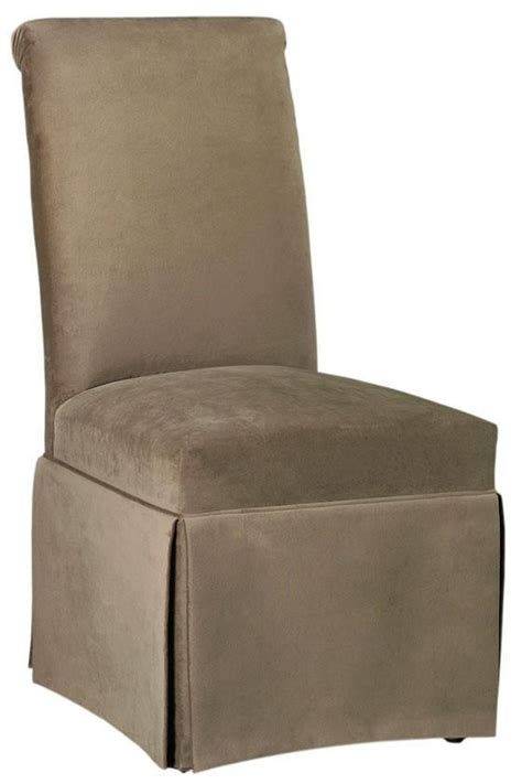 If you prefer fabric legs, consider our skirted parsons chairs. Custom Rolled-Back Parsons Chair with Skirt | Chair ...