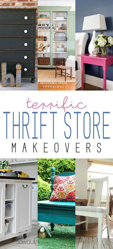 This board will include all thrift store diy projects. Terrific Thrift Store Makeovers | Upcycled home decor ...