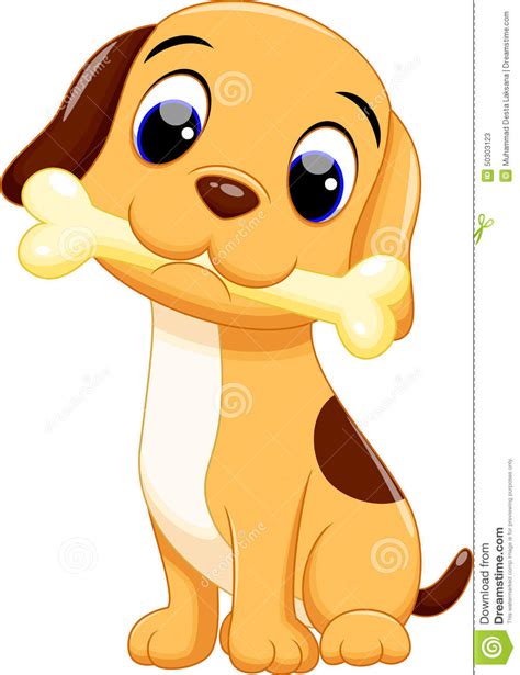 Cute Dog Cartoon Stock Illustration Illustration Of