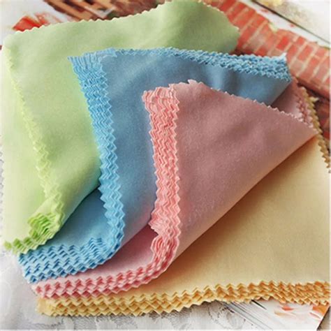 Linsbaywu 10 Pcs Clean Glasses Lens Cloth Wipes For Sunglasses