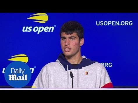 Carlos Alcaraz On Ousting Stefanos Tsitsipas In The US Open YouTube