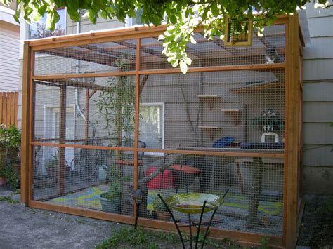 Homemade Outdoor Cat Enclosures Homemade Ftempo