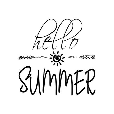 Summer Svg Hello Summer Svg Summer Quote Svg Summer Sayings Etsy
