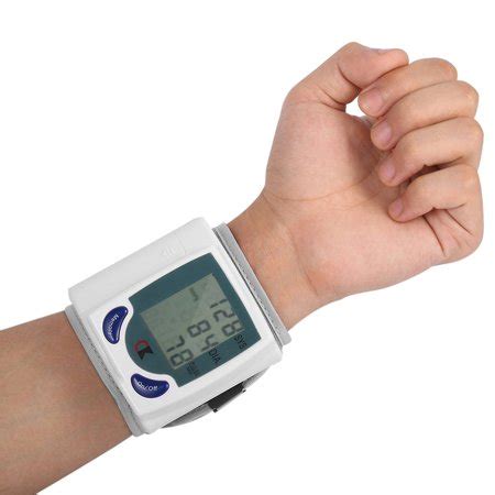 This reading is always the the first. Wrist Blood Pressure Cuff Wrist Monitor Automatic Di gital ...