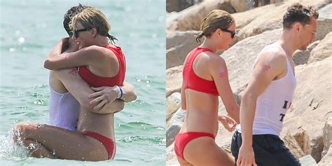Taylor Swift Tom Hiddleston Hug Hold Hands At Pre July Th Party New Photos Abigail