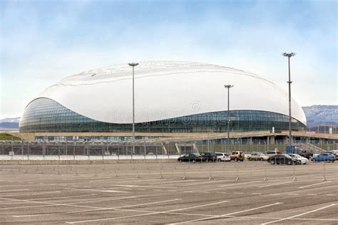 Bolshoy Ice Dome Olympic Park In Sochi Russia Editorial Stock Image