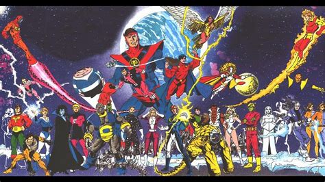 46 Legion Of Superheroes Wallpaper Wallpapersafari
