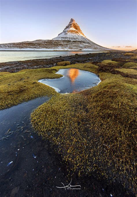 Iceland Sunrise At The Kirkjufell Mountain Juzaphoto
