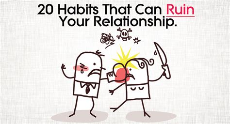 20 Habits That Can Ruin Your Relationship School Of Life
