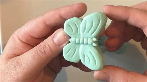 Super Easy To Carve Soap Butterfly Youtube