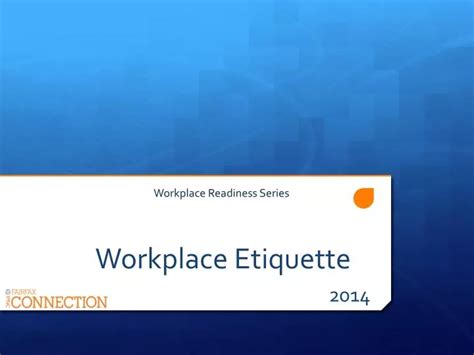 Ppt Workplace Etiquette Powerpoint Presentation Free Download Id