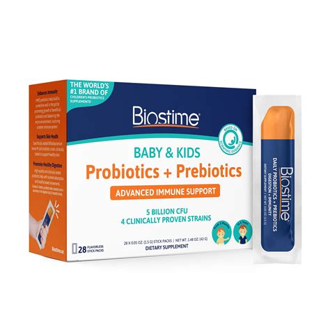 Buy Biostime Baby Probiotic For Kids With Hmo And Prebiotic Fiber Kids