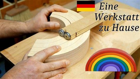 Bauen sie holzspielzeug fur die kinder einfach selbst. Wie man einen Hölzernen Regenbogen macht. Holzspielzeug ...