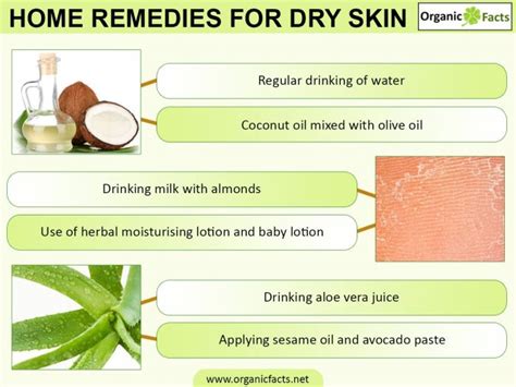 11 Effective Home Remedies For Dry Skin Organic Facts